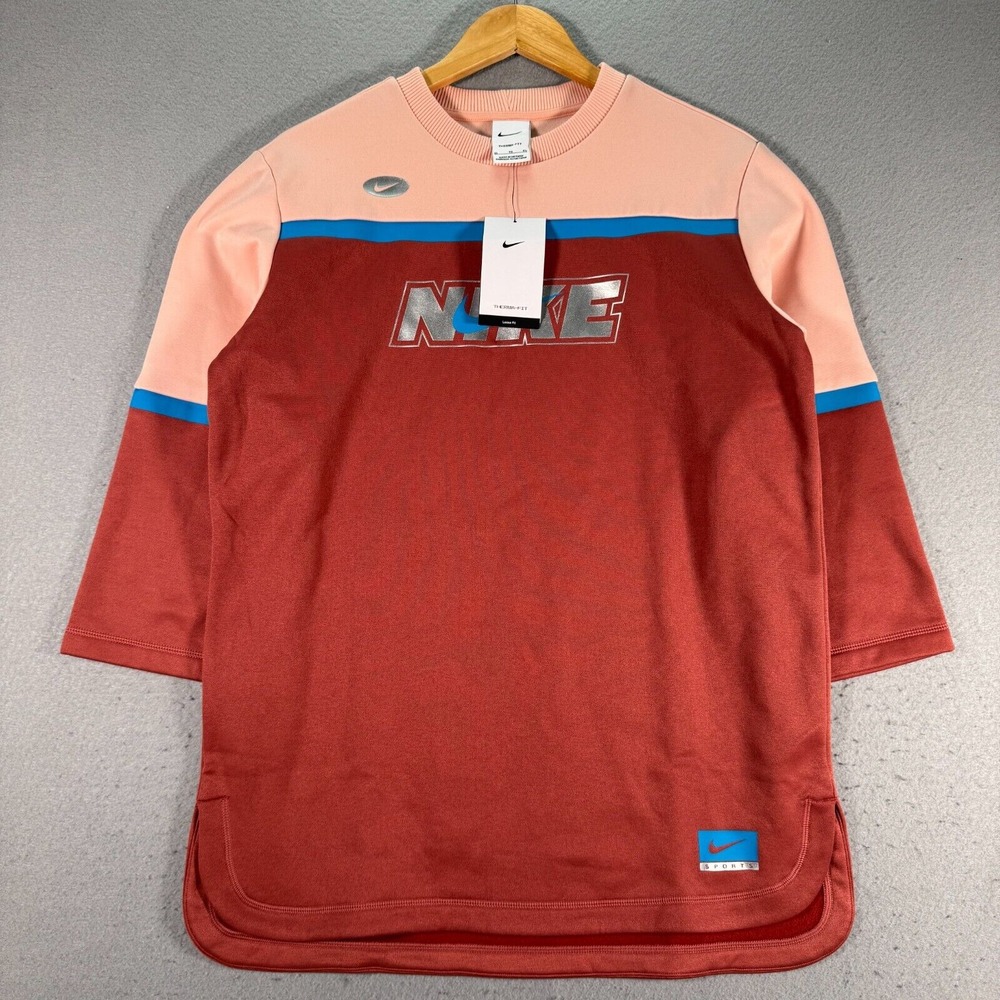 Nike‎ Therma-Fit Sweatshirt Youth Girls XL Icon Clash Training Sports DV3223-691